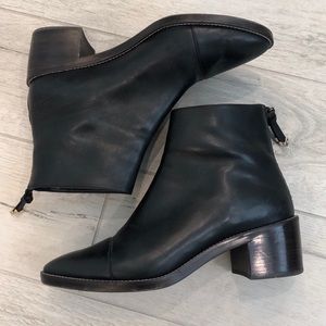 COPY - Cole Haan Black Leather Ankle Booties